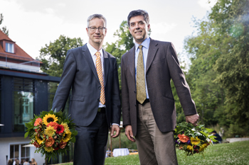 Günter M. Ziegler and John M. Sullivan © Kay Herschelmann/BMS